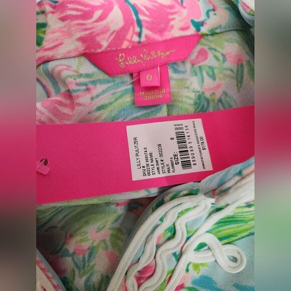 NWT LILLY PULITZER Jane Shift Dress   "FLORIDITA"  size 0 - Picture 6 of 6